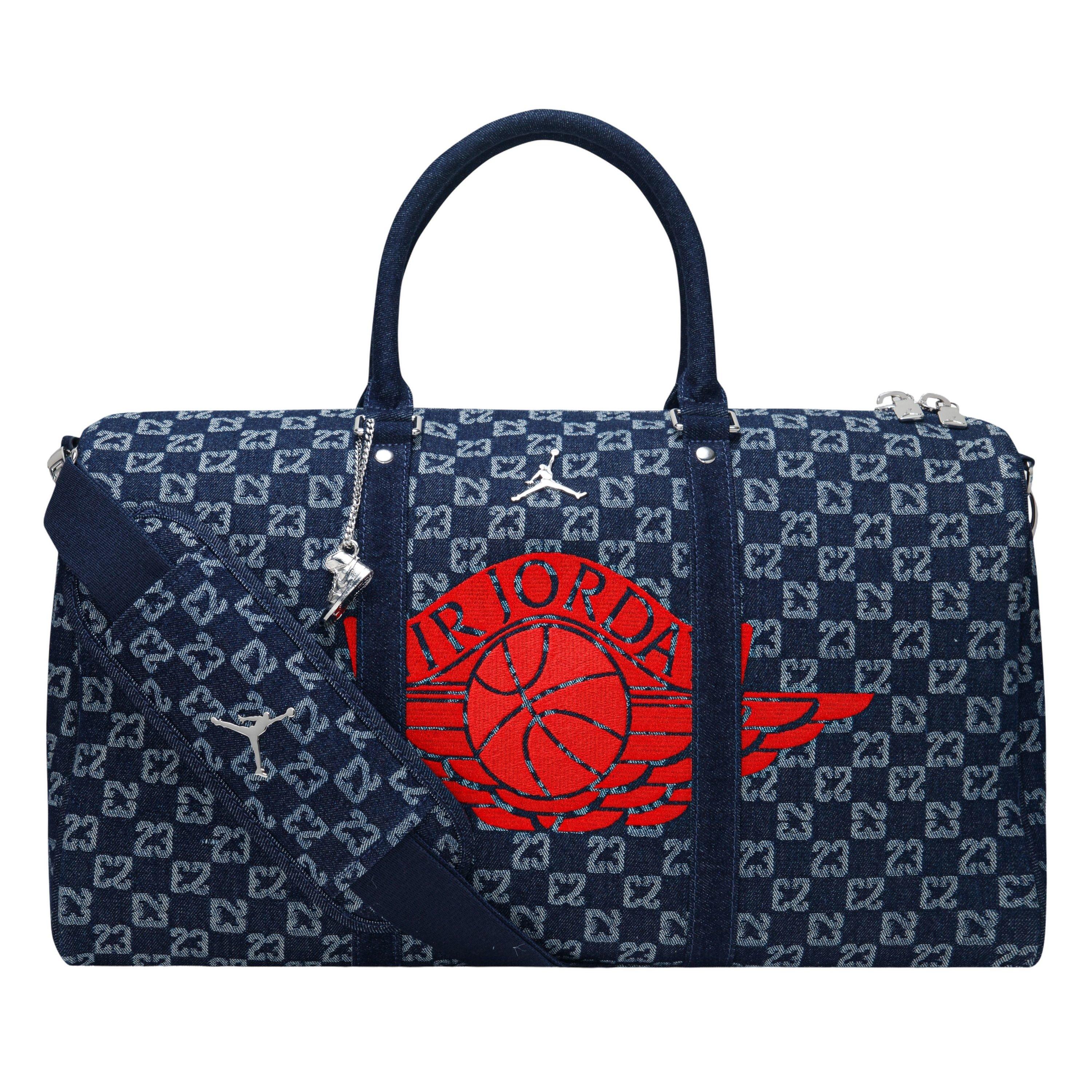 Jordan Monogram Flight Patch Duffle Bag - INDIGO